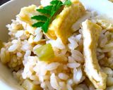 春の香り☆筍とフキの炊き込みご飯作り方4写真