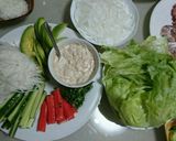野菜たっぷりサラダ巻き♪作り方1写真