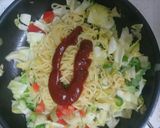 焼きそばdeアラビアータ作り方3写真