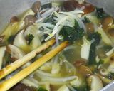 ランチに♪節約！もやしとワカメの塩スープ作り方4写真