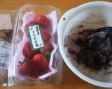 材料3つで簡単ミニいちご最中作り方1写真