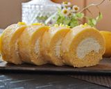 レトロレモンなロールケーキ作り方26写真