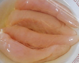 レンジで簡単蒸し鶏！鶏ささみのレンジ蒸し作り方2写真
