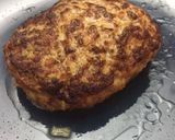 まるごとハンバーグINレンチンコロッケ作り方4写真