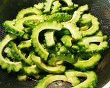 ゴーヤと人参のめんつゆおひたし作り方1写真