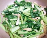 5分で完成！ フライパンで小松菜の煮浸し作り方4写真