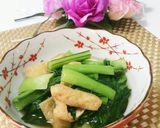 5分で完成！ フライパンで小松菜の煮浸し作り方5写真