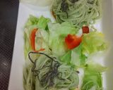 さっぱりヘルシー☆お抹茶サラダそうめん作り方4写真