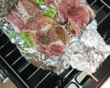 椎茸とピーマンの豚肉串焼き作り方3写真