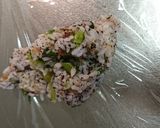 野沢菜とゆかりのおにぎり作り方2写真