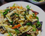 大豆のお肉で中華風炒め作り方5写真