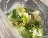 洗い物いらず★昆布薫るレタスサラダ作り方2写真