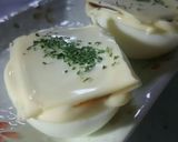 簡単ゆで卵のお好みチーズ焼き！お弁当に！作り方3写真
