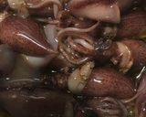 ホタルイカのガーリックハーブオイル漬け作り方3写真