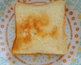 朝食ランチに♪コーンのせメープルトースト作り方1写真