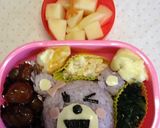 くまさんのデコお弁当ʕ•ᴥ•ʔ②作り方2写真