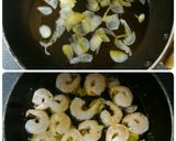 油分控えめ♪海老とアボカドのアヒージョ作り方3写真