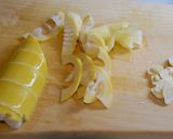 たけのことしらすのペペロンチーノ風作り方1写真