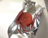 BBQまるまるトマトホイル焼き作り方2写真