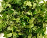 山椒の葉で粉山椒(レンジ使用)♪作り方3写真