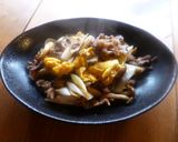 ご飯がススム♡白ネギと牛肉のコク旨炒め♪作り方7写真