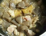 簡単！こんにゃくと鶏肉の甘辛味噌煮作り方3写真