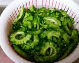 元気になる！！ゴーヤの豚たまご炒め作り方4写真