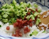 スパムとキュウリの手巻き寿司作り方6写真