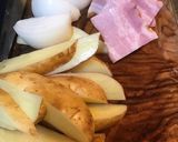 新じゃがと新玉ねぎのジャーマンポテト作り方1写真