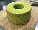 ✿抹茶シフォンケーキ✿作り方9写真