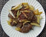 牛肉とセロリの炒め物作り方6写真