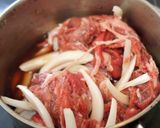 新玉ねぎの牛丼作り方2写真