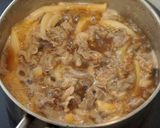 新玉ねぎの牛丼作り方3写真