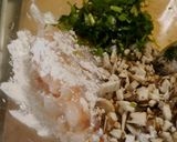 三つ葉が香る海老入り竹輪のあられ揚げ作り方1写真