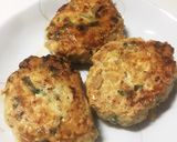 大葉と新玉の豆腐ハンバーグ作り方6写真