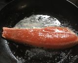鱒(ます)のバター焼き(アロゼ)作り方7写真