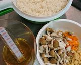 しめじたっぷり炊き込みご飯作り方1写真