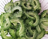 簡単で旨いっ!ゴーヤの甘浅漬け(漬物)作り方2写真