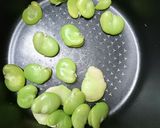 空豆と新玉ねぎのスープ作り方1写真