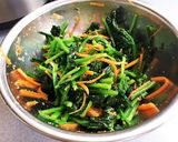 ほうれん草と人参の和え物作り方7写真