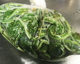 簡単。こごみのおひたし 麺つゆで作り方4写真
