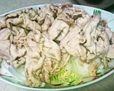 豚肉のおろし焼きしゃぶ☆豆板醤ポン酢で♥作り方8写真
