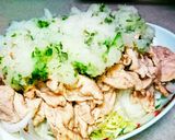 豚肉のおろし焼きしゃぶ☆豆板醤ポン酢で♥作り方9写真