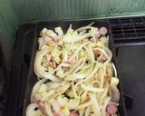 卵焼き器でスペインオムレツ風。作り方3写真