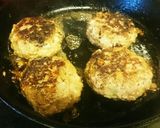 パクチたっぷりハンバーグ、エスニック♪作り方5写真