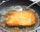 薄切り肉で『簡単味噌カツ』作り方10写真
