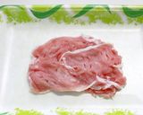 薄切り肉で『簡単味噌カツ』作り方4写真