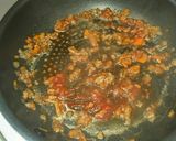 冷凍ひき肉炒めでお弁当パスタ作り方3写真