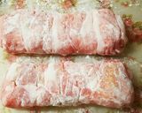 豚こま肉でチーズミルフィーユ作り方4写真