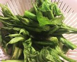 山うどと豚バラ肉の炒め煮作り方1写真